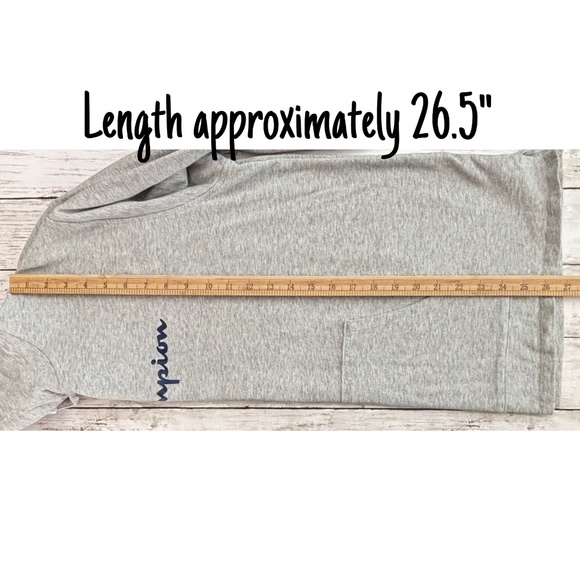 Champion Men’s Gray Mid-weight Pullover Hoodie (Size 2XL) - Picture 10 of 10